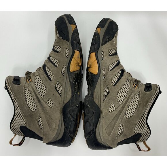 Merrell Moab Ventilator Mid Waterproof Hiking Boots Mens 11 Walnut Brown Vibram main image 4